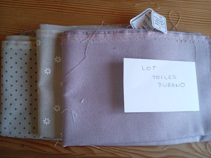 Lot Toile Murano