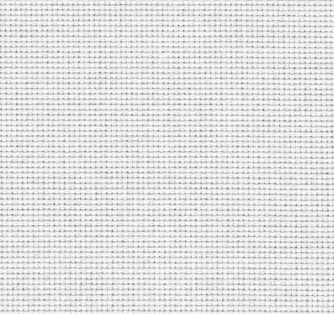 Aïda 7 pts/cm Blanc Réf 100 - 135x110 cm
