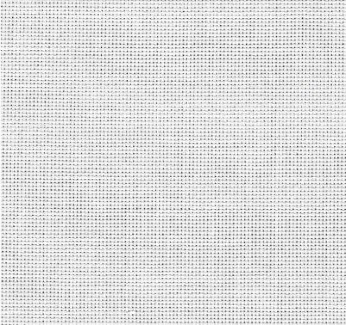 Aïda 8 points/cm Blanc Réf 1 60x110 cm
