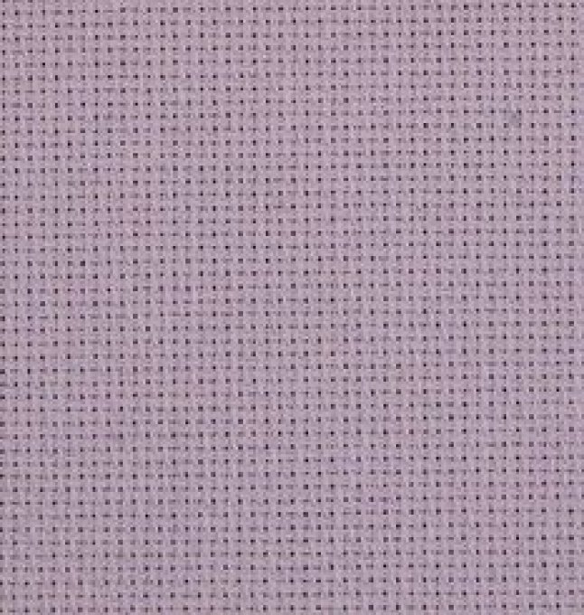 Aïda 8 points/cm Mauve 40x110 cm - Copie
