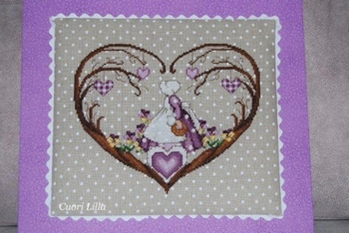 Serenita di Campagna Cuori Lilla CV81