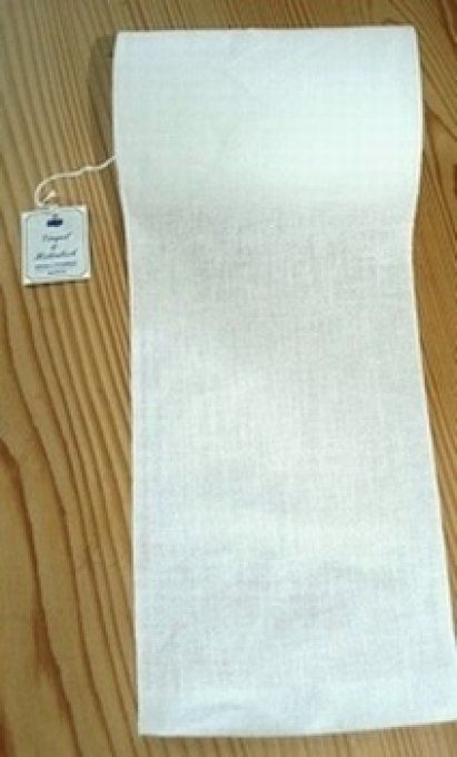 Bande à broder Vaupel 10 cm blanc par 50 cm