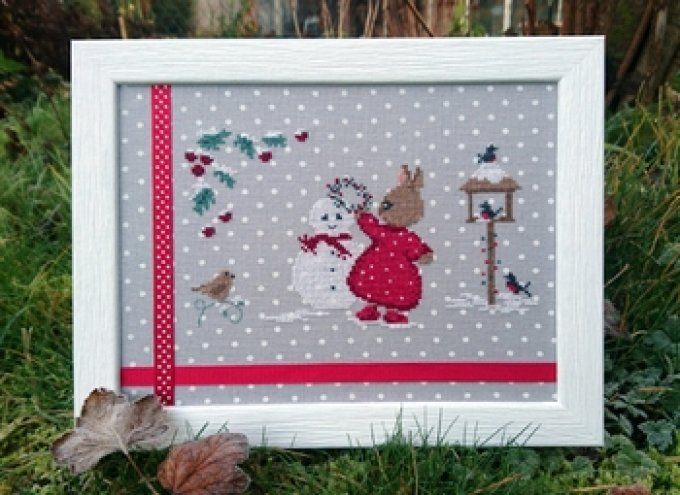 CE0140 Perline et le bonhomme de neige