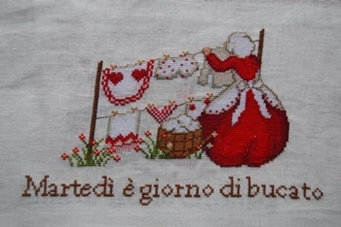 Serenita di Campagna Mardi est une journée de lessive CV90
