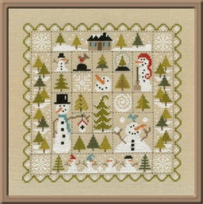 Jardin Privé Patchwork de la Neige FT76