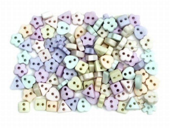 Dress it up Sew Thru Shapes Soft Pastels