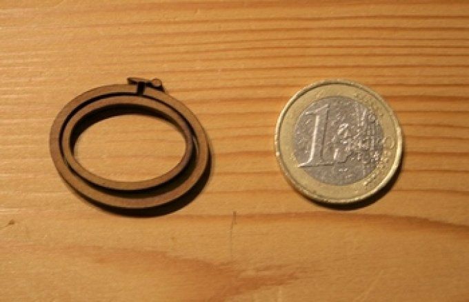 Mini Tambour Ovale Paysage Petit Modèle