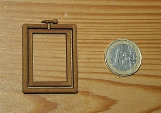 Mini Tambour Rectangulaire Portrait Moyen Modèle
