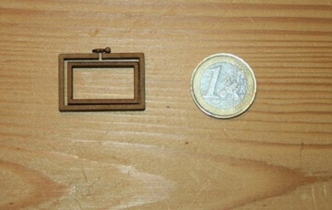 Mini Tambour Rectangulaire Paysage, Petit Modèle