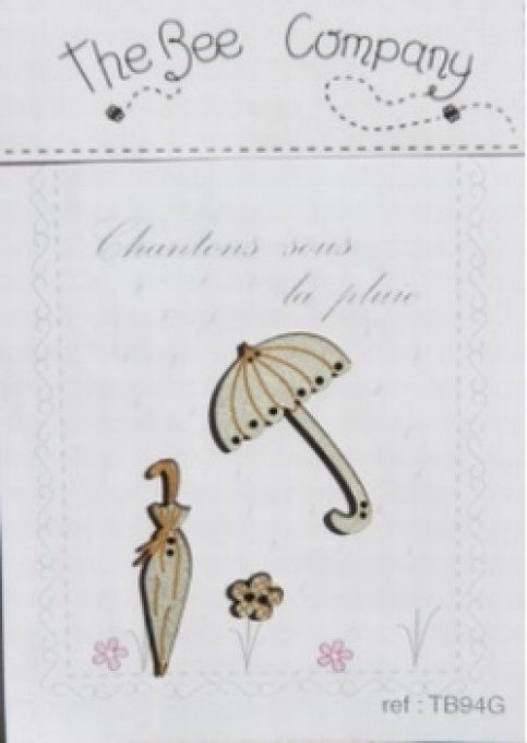 Chantons sous la pluie Gris Bee Cie TB94G