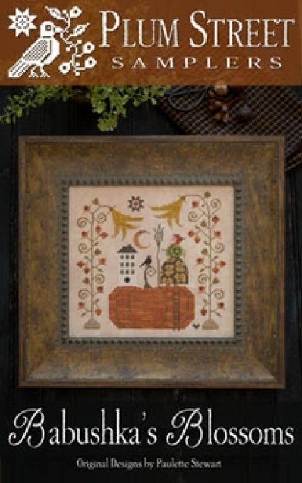 Plum Street Samplers Babushka's Blossoms