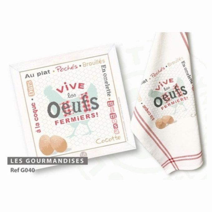 LiliP G040 Vive les oeufs fermiers