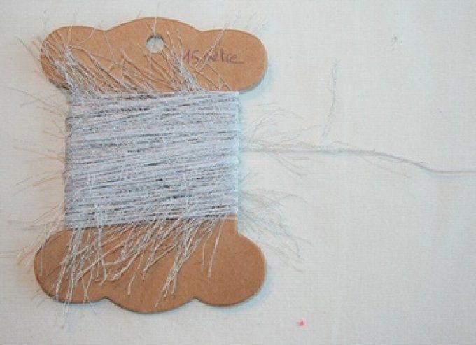 MAB 13 Fil à longs poils Gris argenté