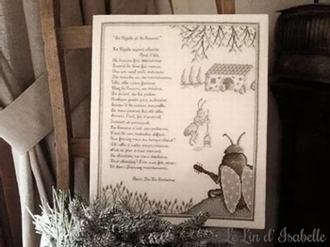 Le Cigale et la Fourmi, Le Lin d'Isabelle