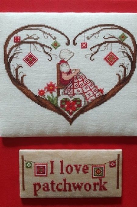 Serenita di Campagna Cuori I love Patchwork CV149
