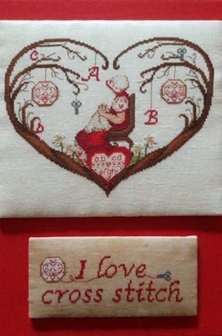 Serenita di Campagna Cuori I love Cross Stich CV150