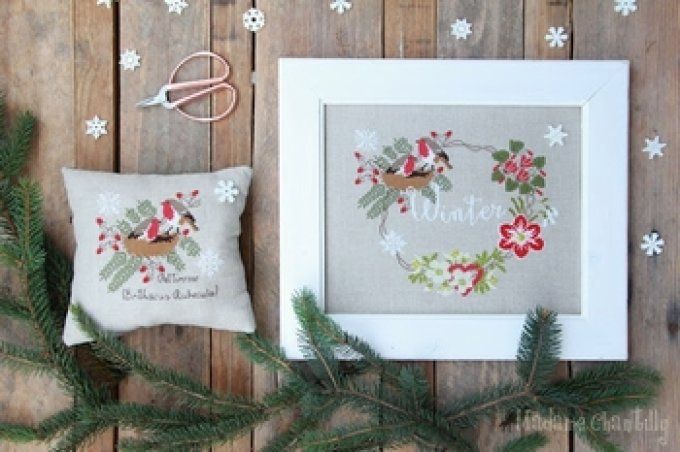 Mme Chantilly Winter Garland