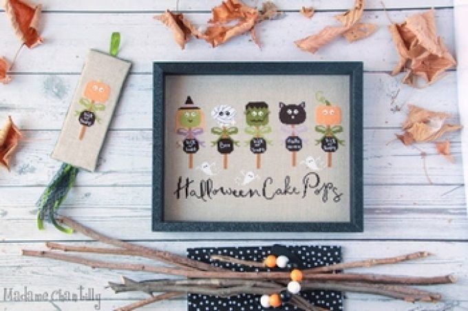 Mme Chantilly Halloween Cake Pops