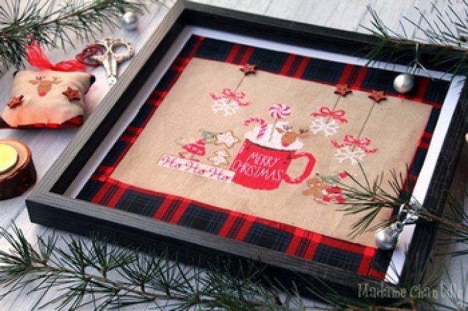 Mme Chantilly Mica and hot cocoa