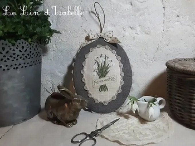 Bouquet de Perce Neige, Le Lin d'Isabelle