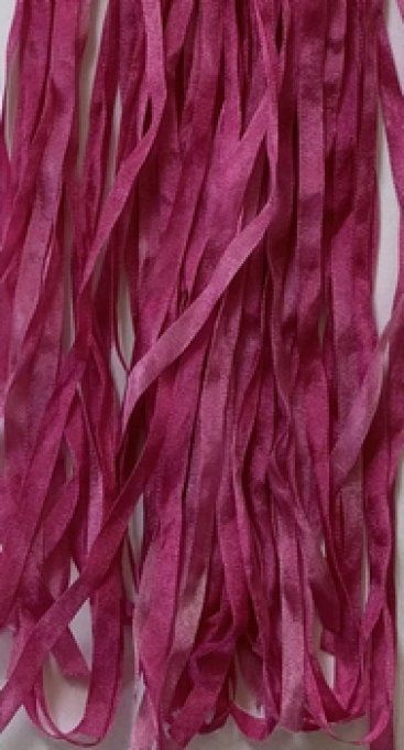 Ruban de soie MAGENTA