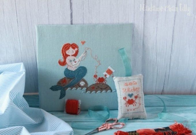 Mme Chantilly Sea Cross Sticher