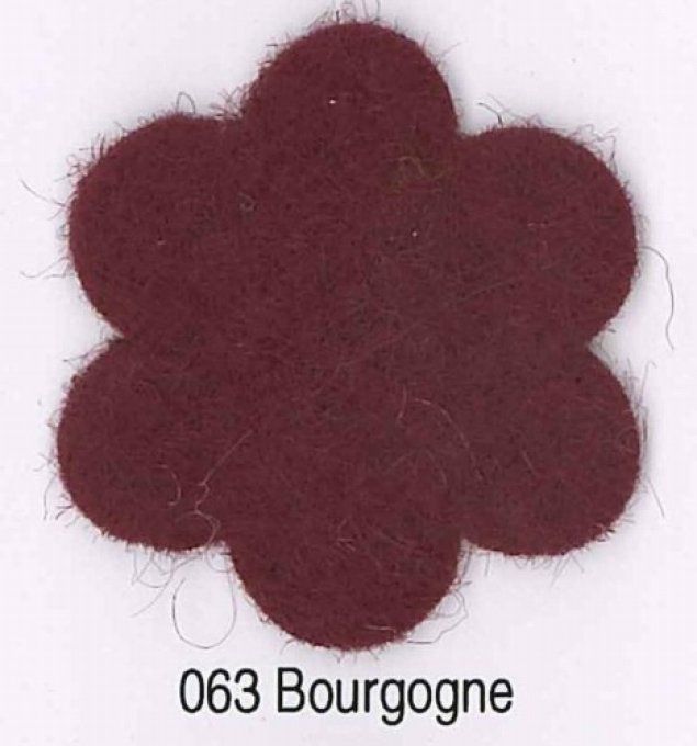 Feutrine Bourgogne CP063
