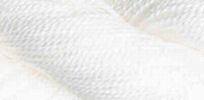 DMC Perlé Gros Echeveau n°8 coloris Blanc