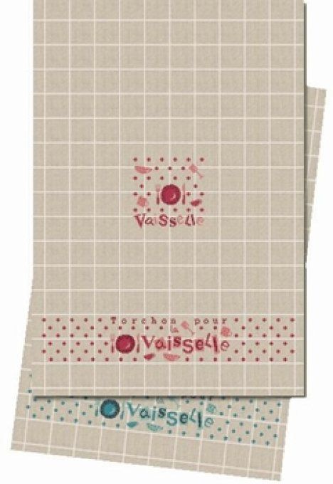 LiliP D002 Torchon pour la vaisselle