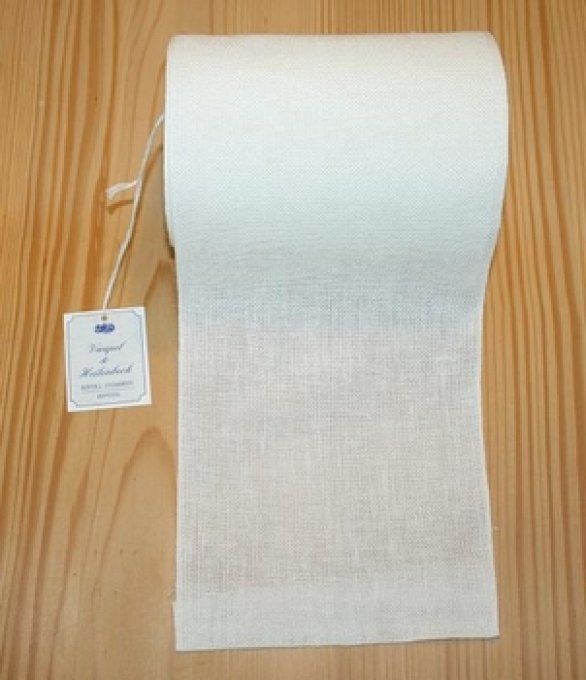 Bande à broder Vaupel 14 cm blanc cassé par 50 cm