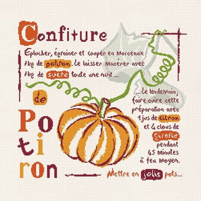 LiliPoint G001 Confiture de Potiron