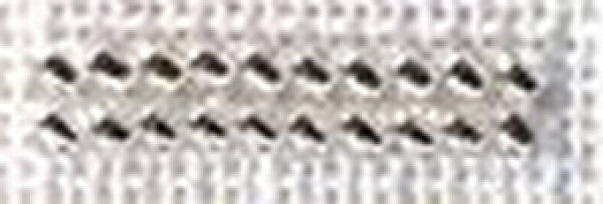 Perles Argent Transparent 3903