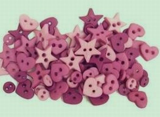 Mini boutons de 0,5 cm de diamètre environ