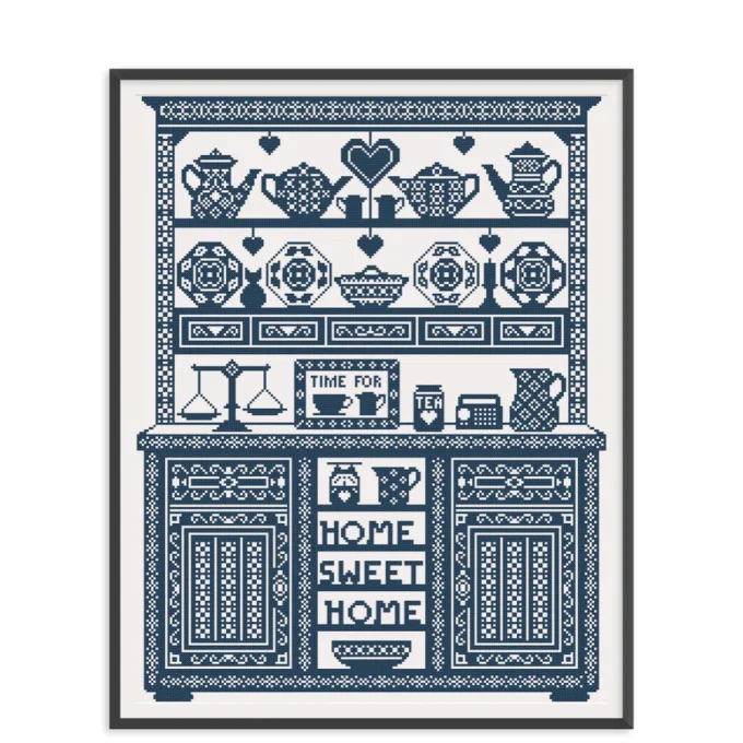 The Welsch Dresser, Galliana Cross Stich