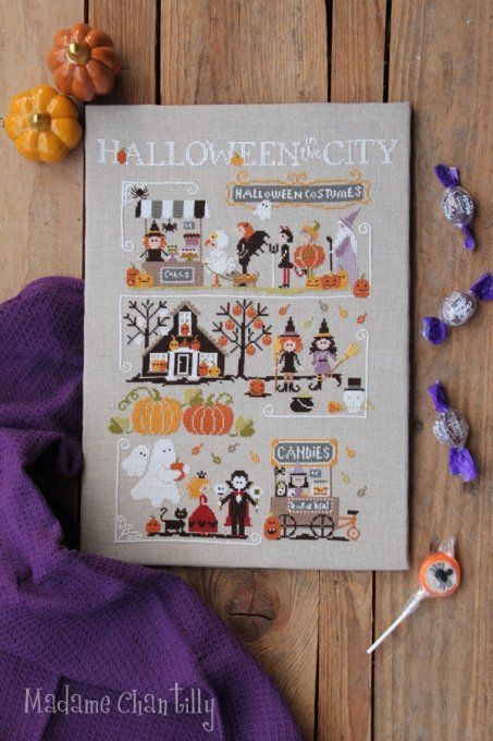 Mme Chantilly Halloween in the citu