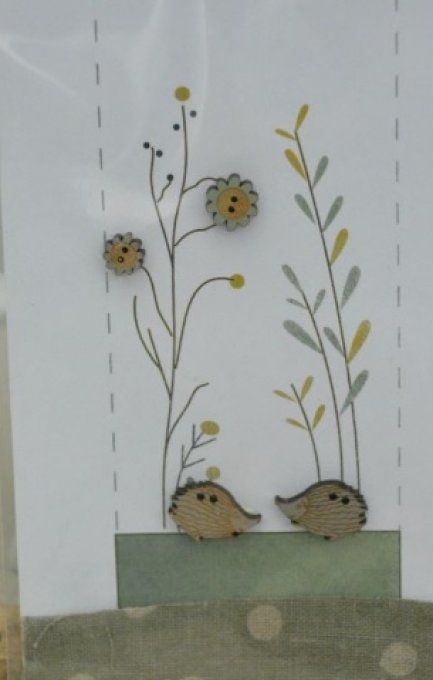 Boutons Hérissons The Bee Company