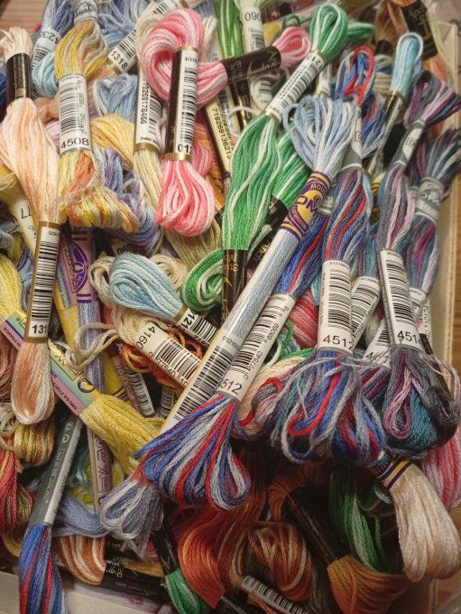 Pochette surprise fils changeants