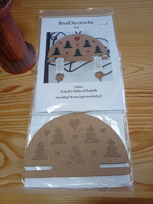 Brod'Accroche Coeur Noël