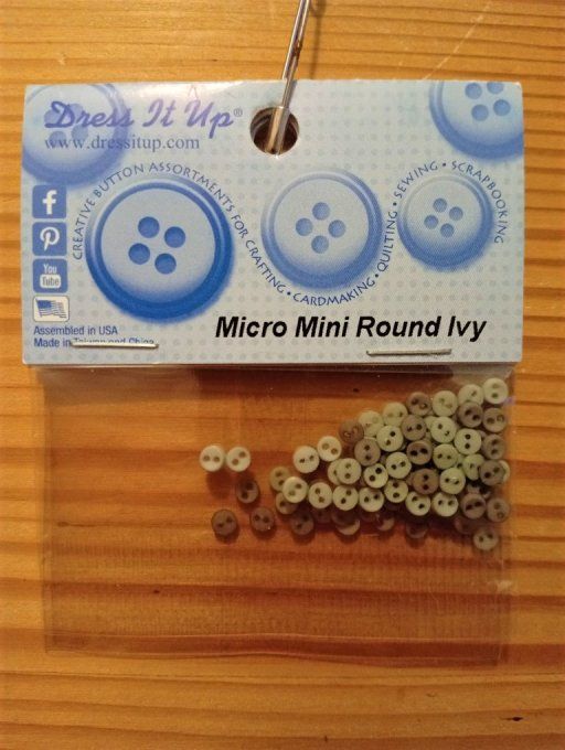 Dress it up Micro Mini Round Ivy