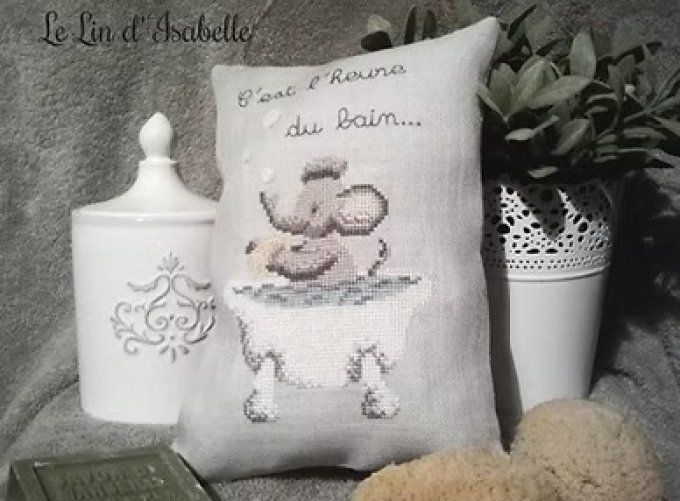 L'Heure du bain Le Lin d'Isabelle