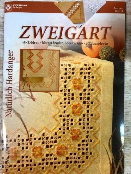Livret Zweigart Hardanger 102/154