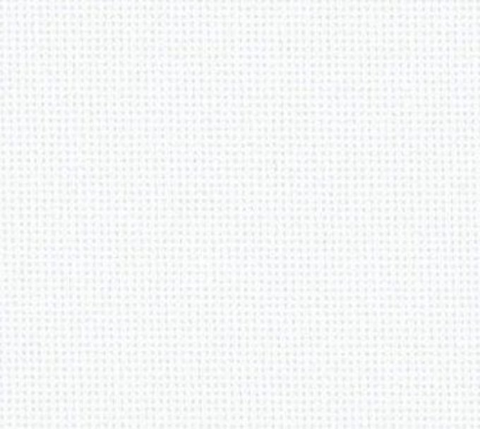 Lugana 10 fils Blanc 45x70 cm