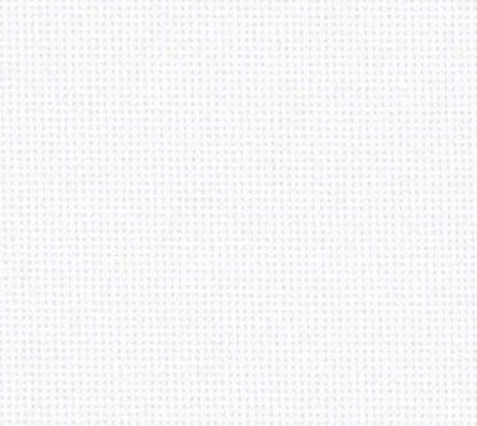 Lugana 10 fils Blanc 35x70 cm