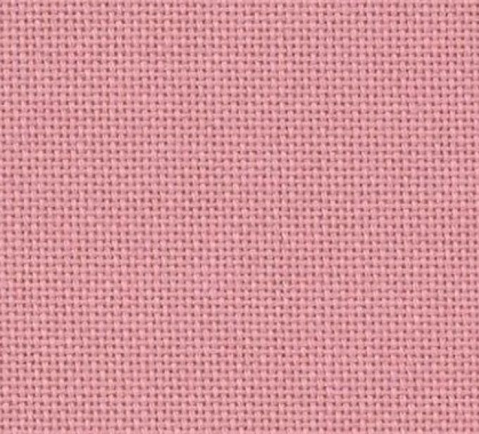 Lugana 10 fils Osh Rose 45x 140 cm