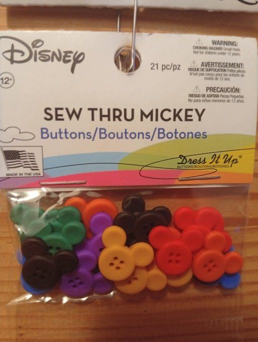 Dress it up Sew Thru Mickey