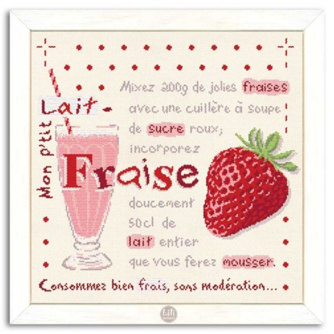 LiliP G023 Lait de fraise