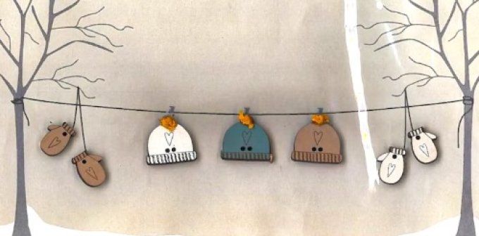 Boutons moufles et bonnets The Bee Company