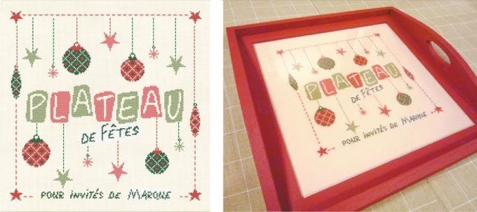 LiliP D010 Plateau de fêtes