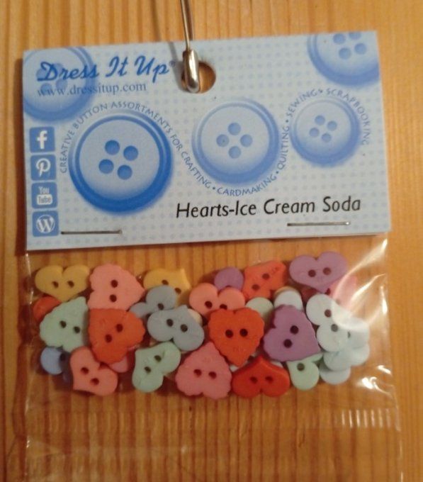 Dress it up Hearts ICe Cream Soda