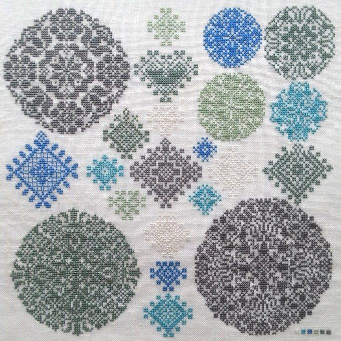 Nuancen 1 Werckstatt für historische Stickmuster